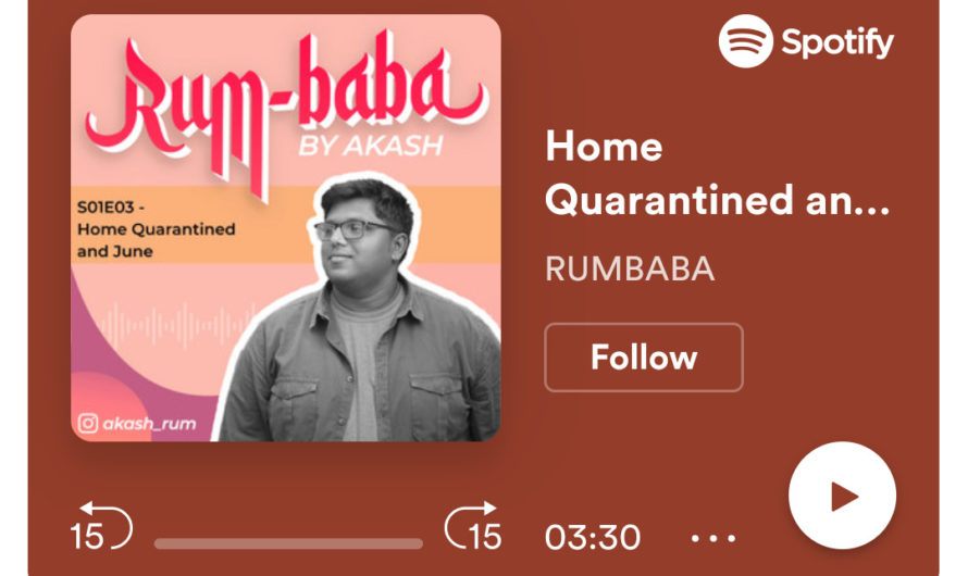 Listen To This Podcast Review Of Home Quarantined By Akash Rumade